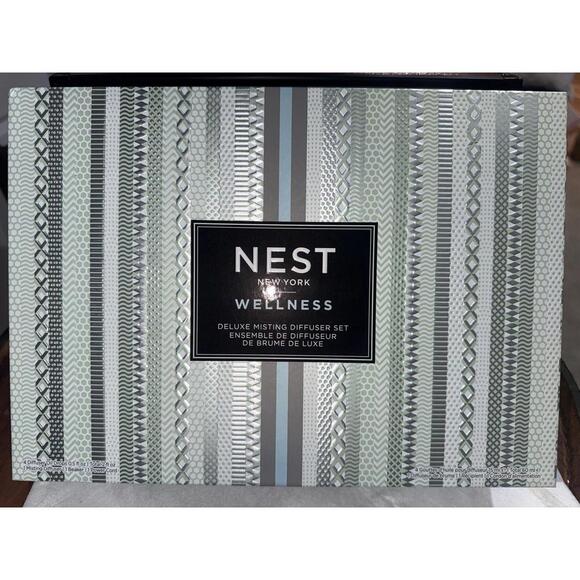 NEST New York Wellness Deluxe Misting Diffuser Set/NIB